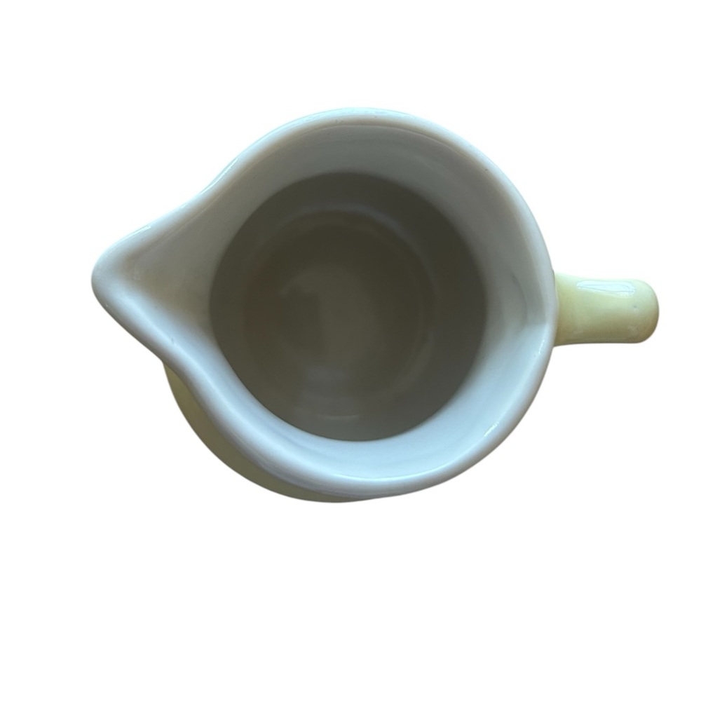 Yellow Ceramic Pitcher - Picture 2 of 3